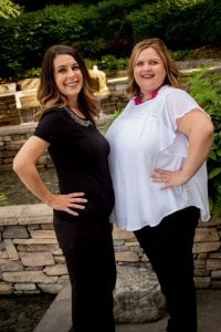 2 staff members